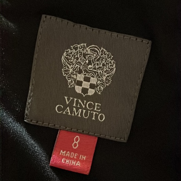 Vince Camuto Triangle Aztec Jewel Collar Long Sleeve Dress - Picture 4 of 4